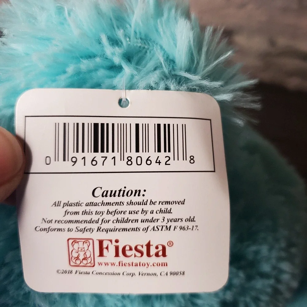 Great Wolf Lodge Aqua Turquoise Teddy Bear Plush‎ Stuffed Toy Souvenir Shop